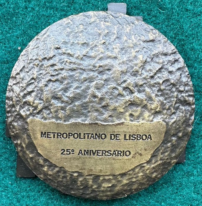 Medalha comemorativa em bronze