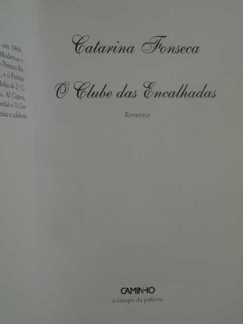 O Clube das Encalhadas de Catarina Fonseca