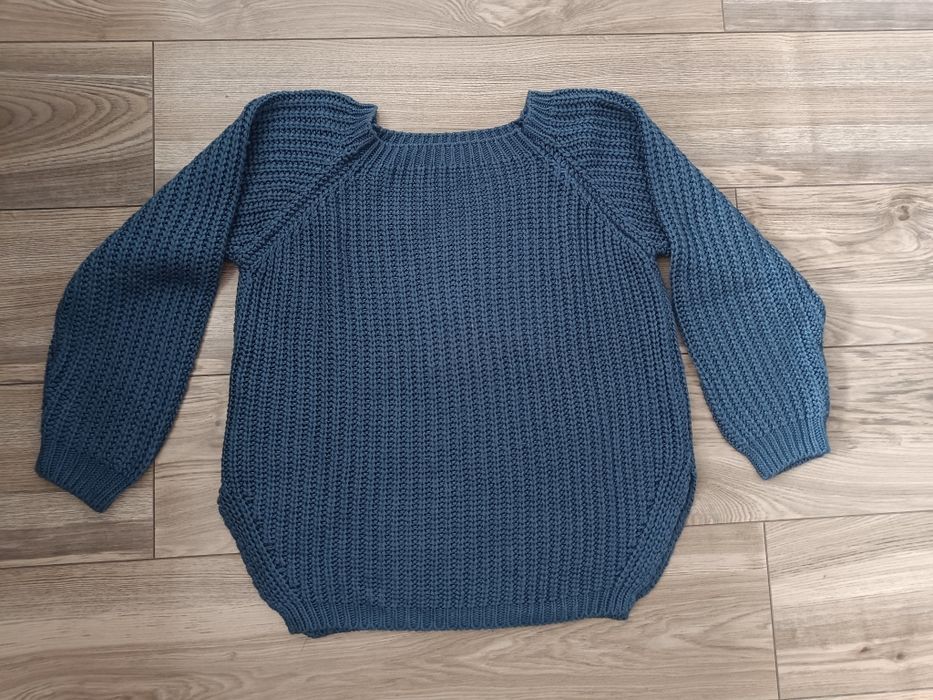 Sweter damski granatowy S