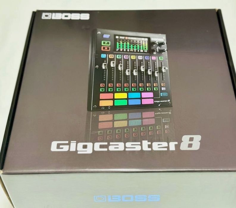Boss Gigacaster 8 jak nowy cały komplet