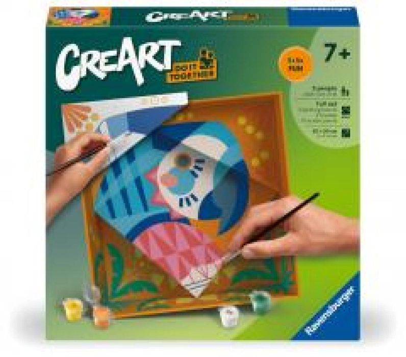 CreArt Do it together: Papuga Ravensburger pudełko,
