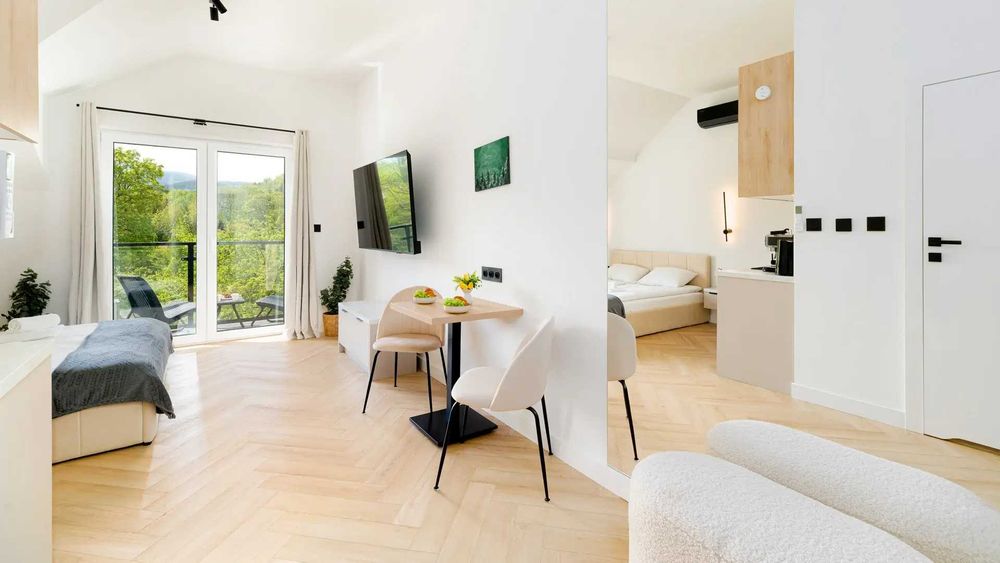Apartament Karpacz – widok na Śnieżkę, balkon, klimatyzacja | Orkana
