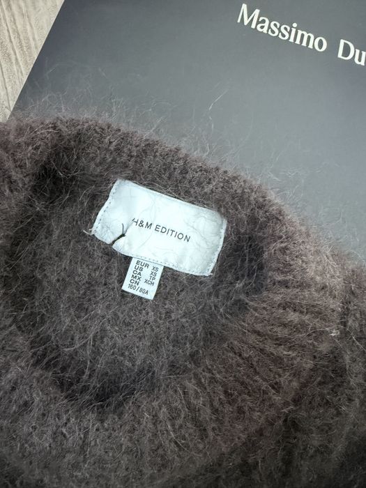 Джемпер шоколад H&M premium wool/mohair