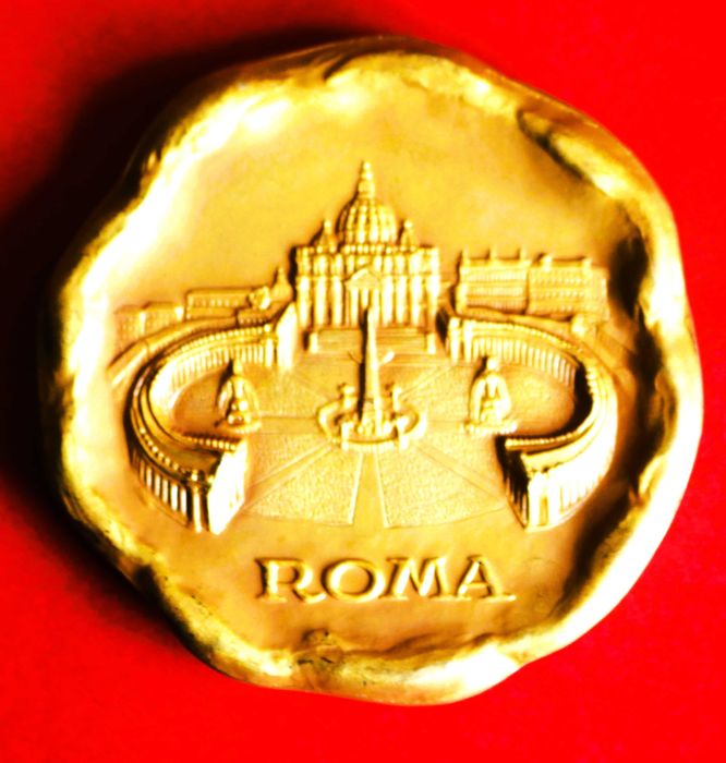 Johannes Pavlvs II Pon. Max. // Roma, medalha dourada