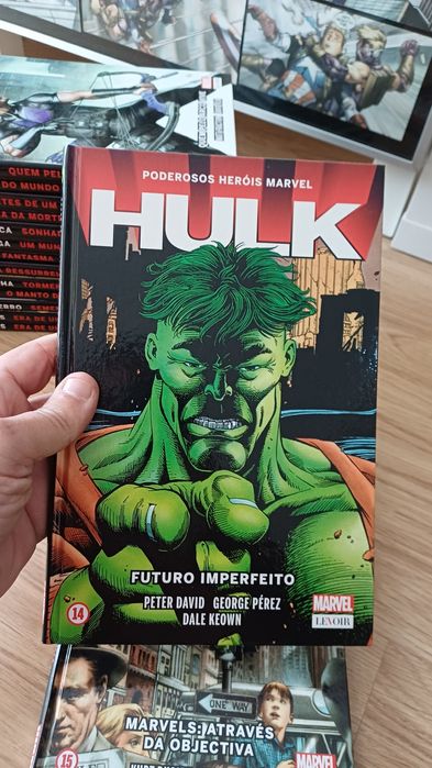Coleção completa Poderosos Herois Marvel 15 livros