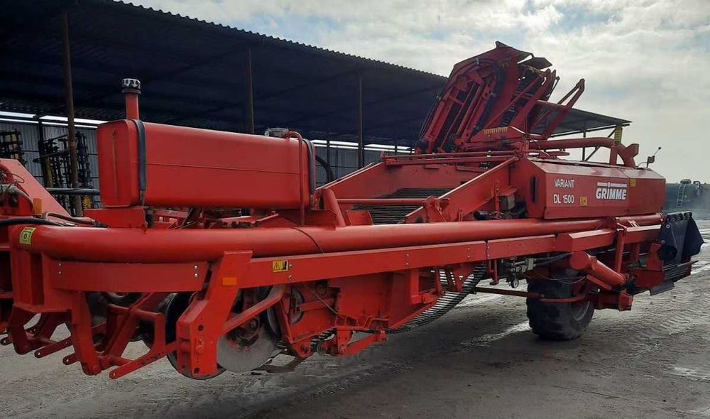 Картоплезбиральний комбайн Grimme DL 1500 (+підбирач для цибулі)
