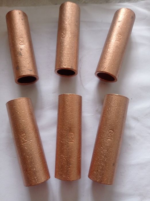 Гильзы медные соединительные.