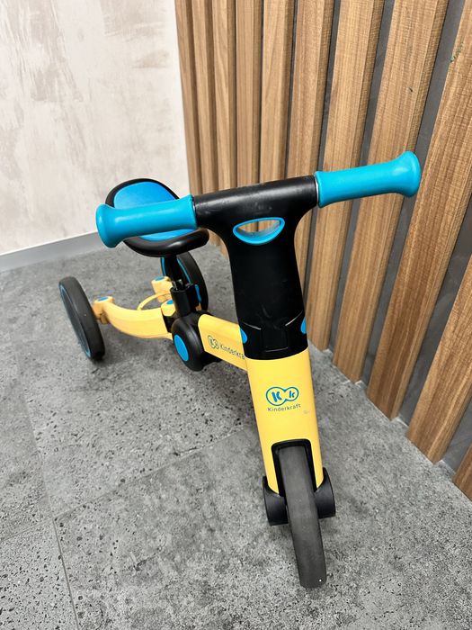 Дитячий велосипед Kinderkraft 3 в 1 4TRIKE PRIMROSE YELLOW