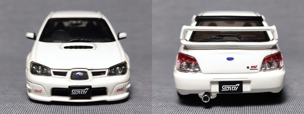 Модель 1/43 Subaru Impreza WRC 05, Subaru Impreza WRX STI 06