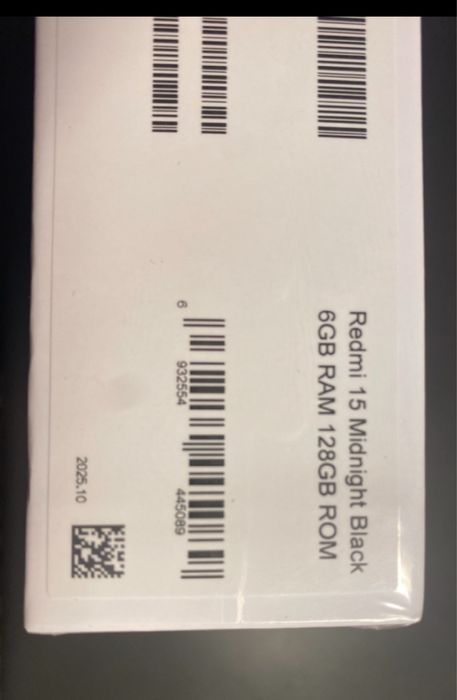 Xiaomi Redmi  15 Midnight Black 6/128
