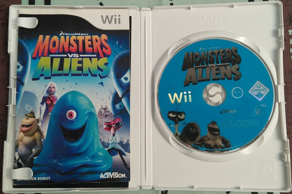 Monsters Vs Aliens Nintendo Wii