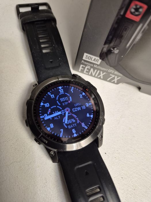 SMARTWATCH GARMIN FENIX  7X Solar na gwarancji
