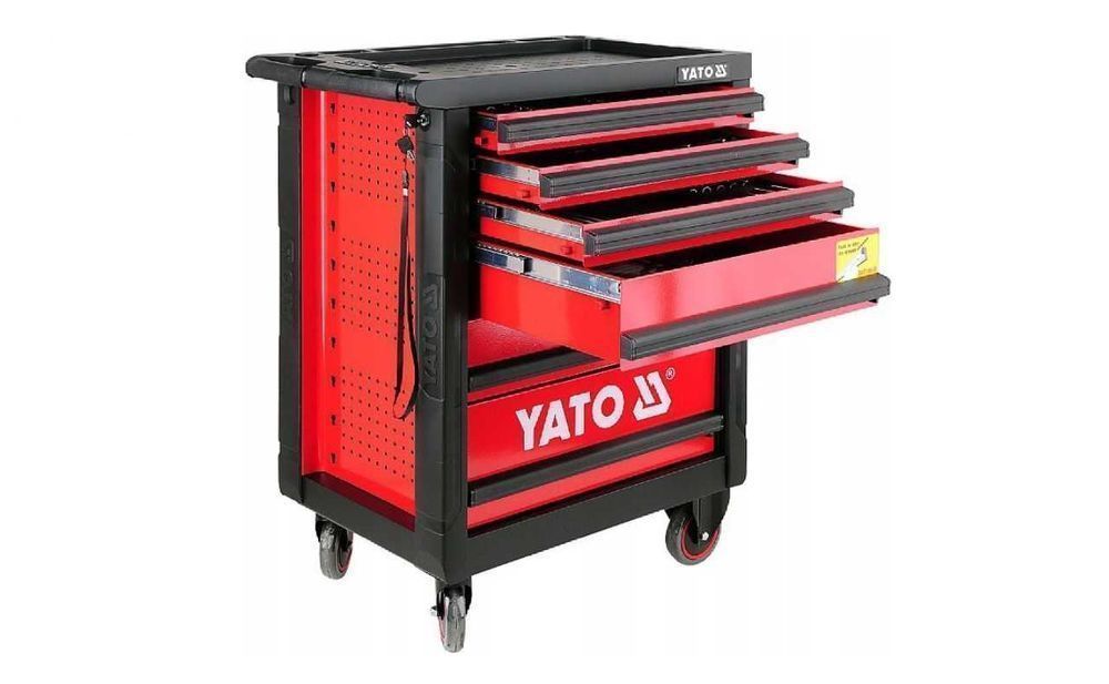 Szafka warsztatowa NOWA 177el Wózek narzędziowy Yato Z WYPOSAŻENIEM