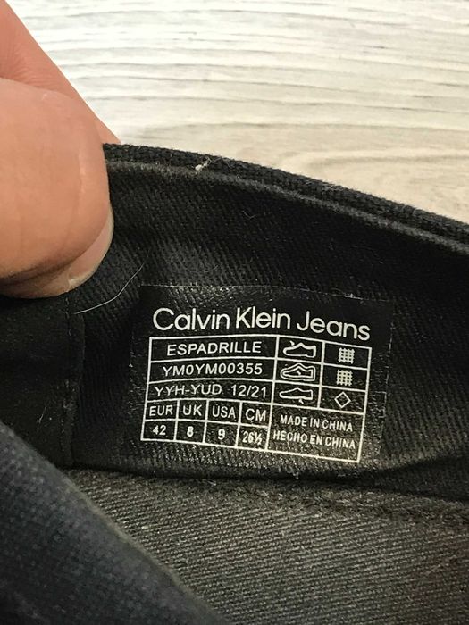 Buty Calvin Klein Jeans Espadrille rozm. 42