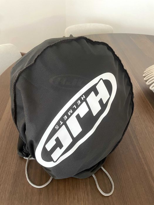 capacete HJF F71 Black Mate Tam L