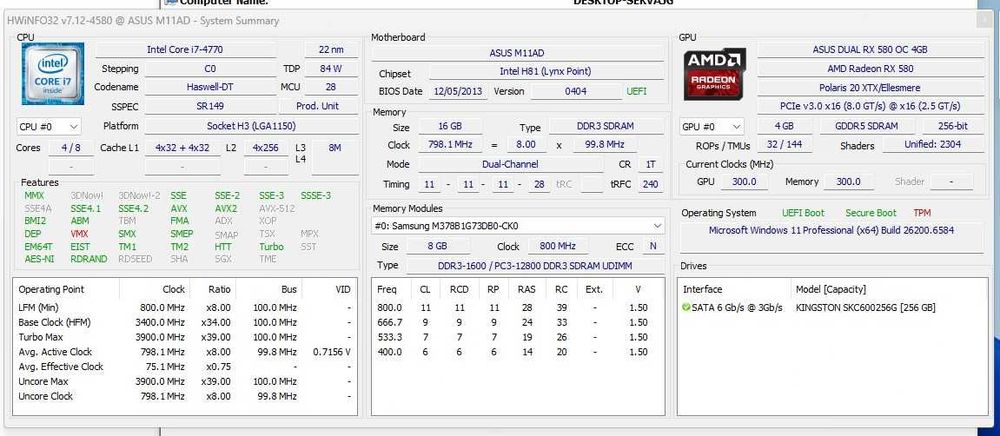 Torre Desktop Nox i7