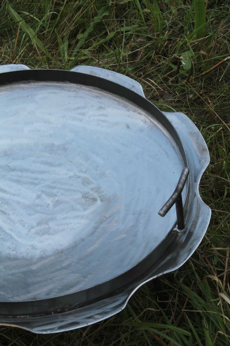 Сковорода із диска борони 7 мм справжньої тракторної 50 і 60 см мангал