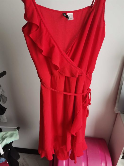 Sukienka na wesele H&M czerwona