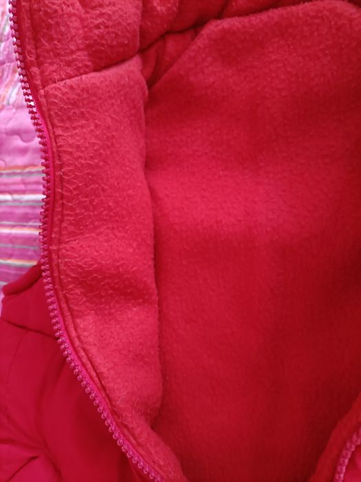 Colete forrado a polar 5/6 anos