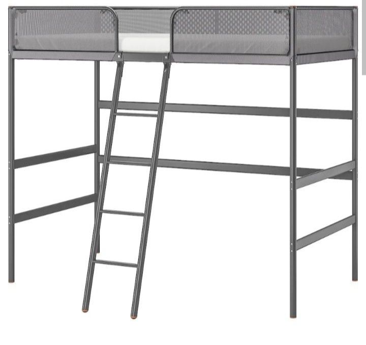 Cama Alta + Colchão (pouco uso)