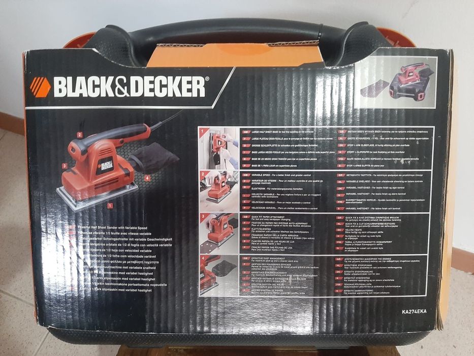 Lixadora BLACK&DECKER (Nova)