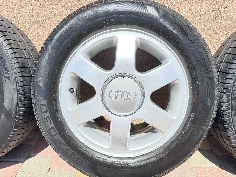 Тітанові діски ATS 5*100 R15 VW Golf 4-Skoda rapid-faBia-Audi 3