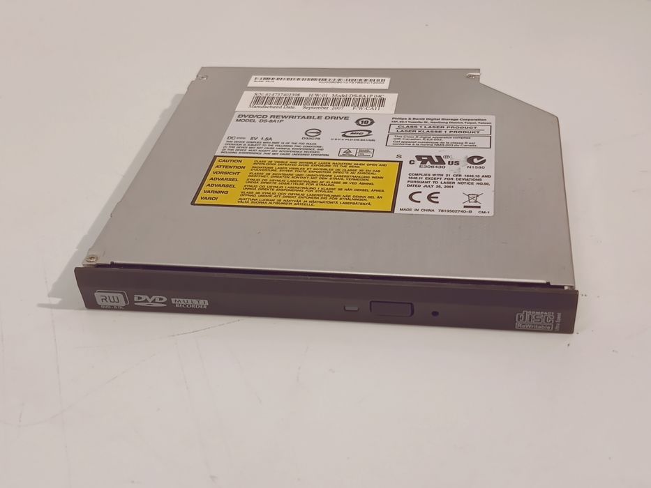 Napęd DVD ATA \ 12.7 mm \ DS-8A1P Philips & Benq 2007r