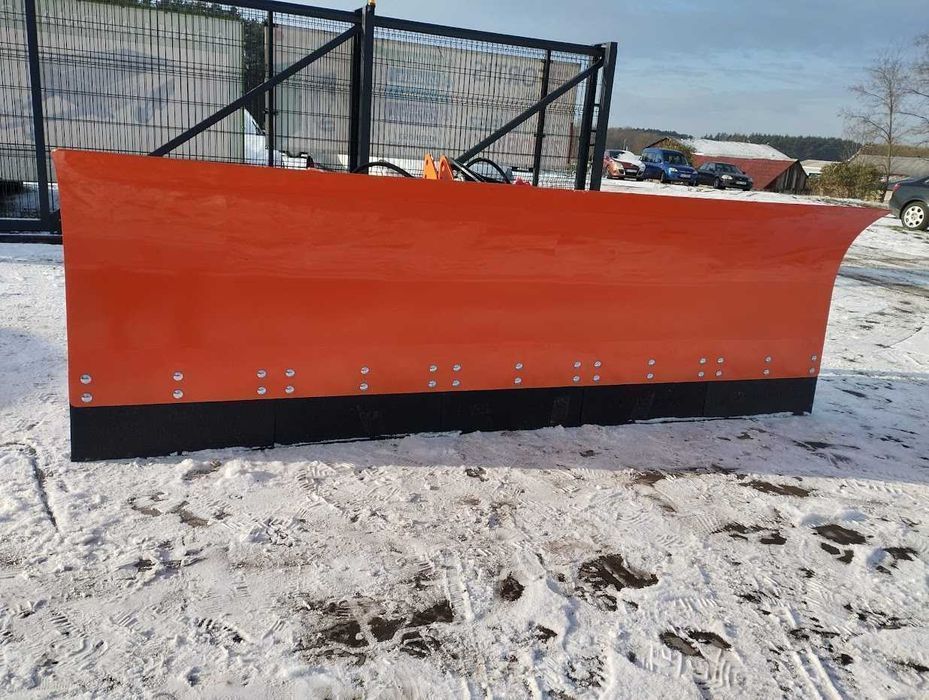 Pług prosty cieżki do śniegu solidny spychacz różne szerokości