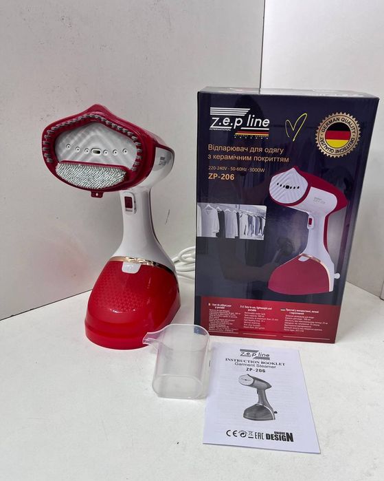 МОЩНЫЙ! Немецкий отпариватель для одежды 3000Вт, паровой утюг, праска