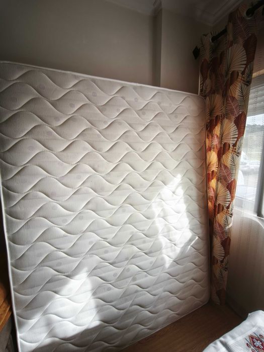 Colchão usado, mas em bom estado