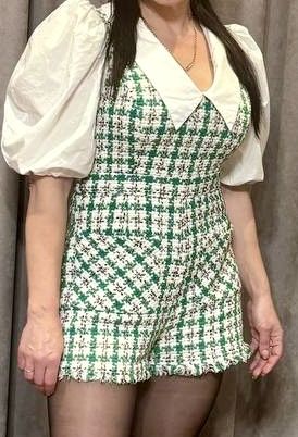 Ромпер, комбенізон твідовий Zara