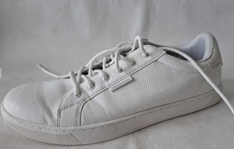 JACK&JONES - Męskie Białe Sneakersy Trampki Buty Sportowe 41