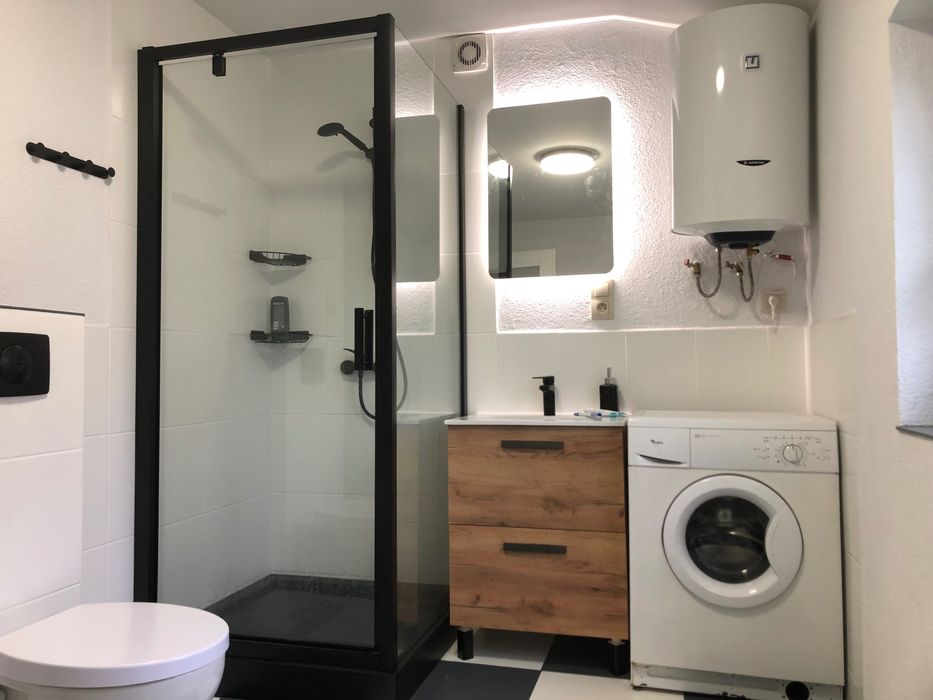 Dom bliźniak z ogrodem i garażem , bez pośredników