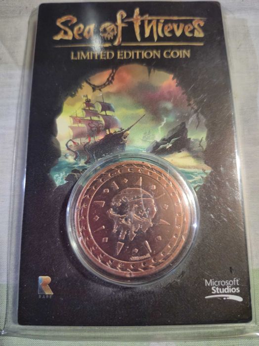 Moeda Sea of Thieves Limited Edition #0010 - RARA (Apenas 9995 un.)