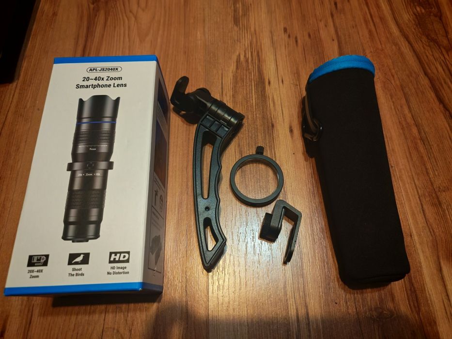 Apexel 20x 40x zoom Lens teleobiektyw do telefonu