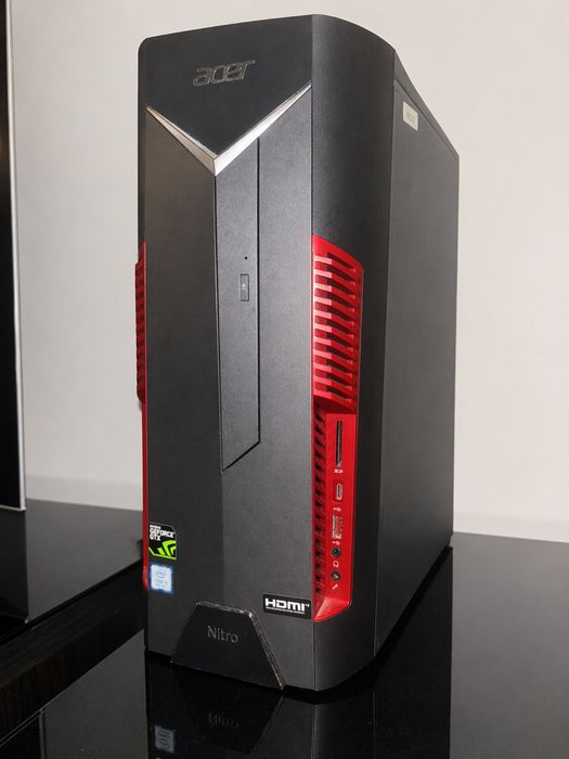PC Gaming Acer Nitro – i5 8ª Gen + GTX 1050 + 8GB RAM + 1TB
