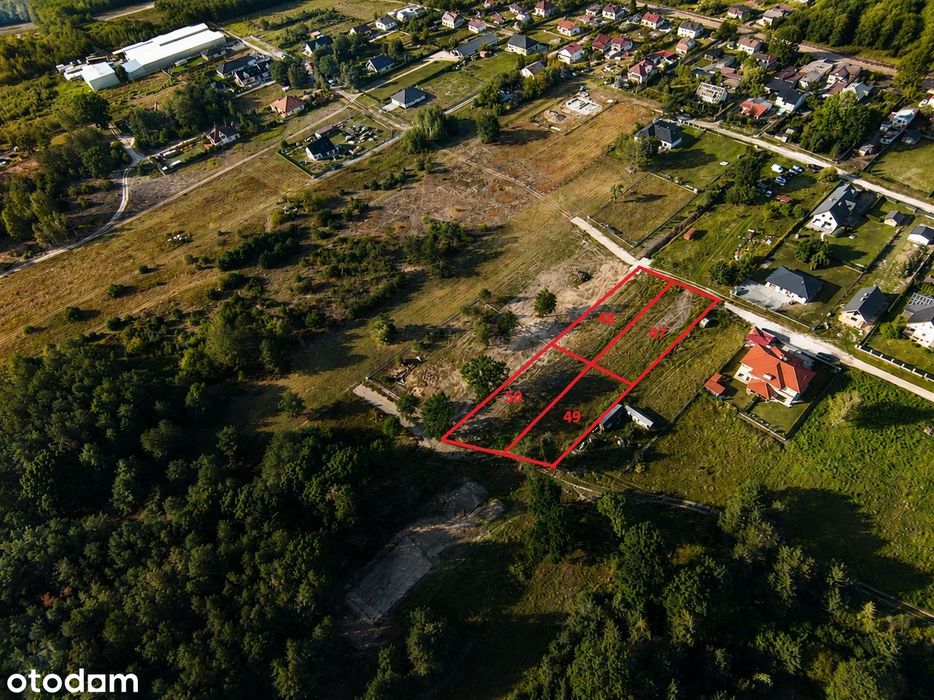 Działki Budowlane – Marianki, Góra Kalwaria | 4 Działki | Media - Widok 2