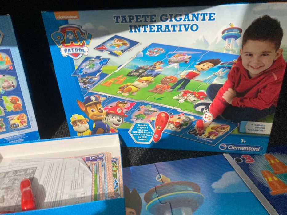 Tapete Gigante Interativo Patrulha Pata