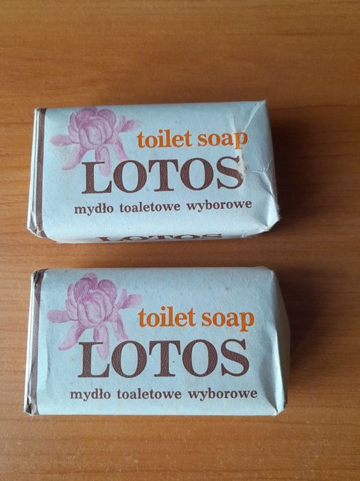 Mydło toaletowe Lotos PRL