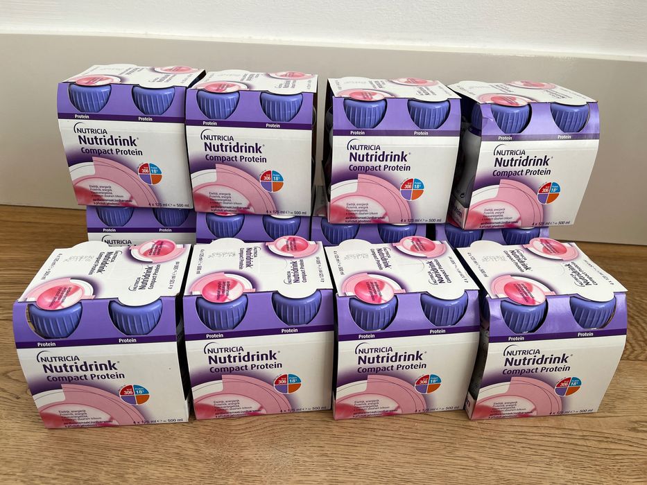 Nutridrink Compact Protein Truskawka 24 szt