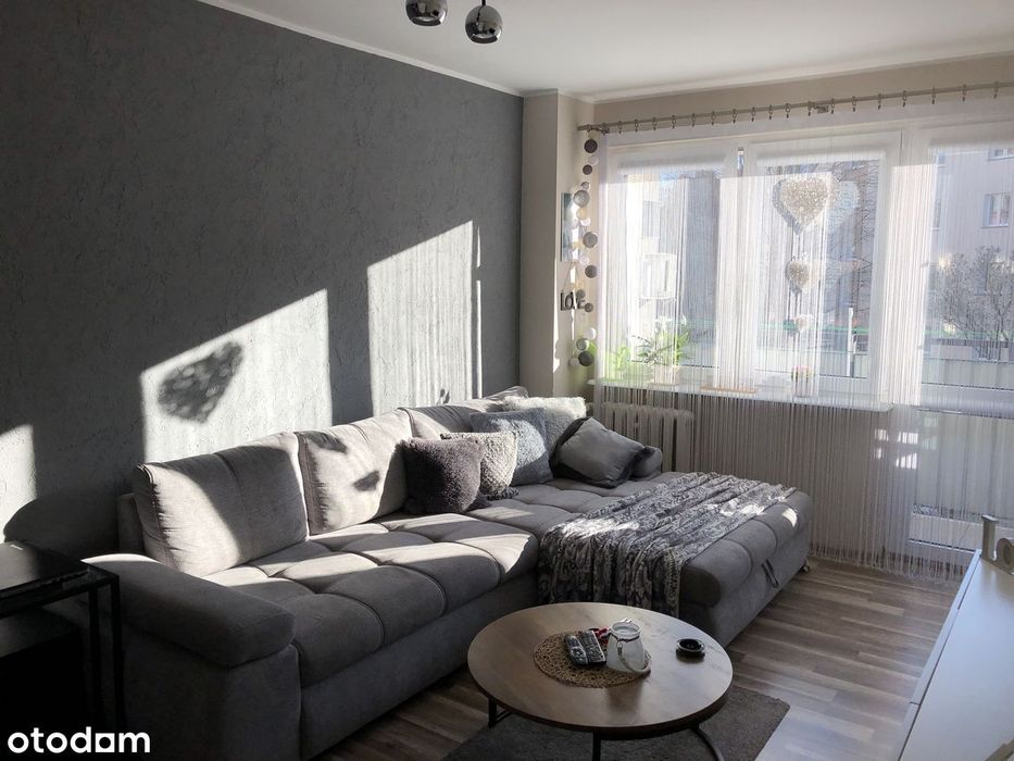 Nowoczesne,słoneczne 3-pokojowe mieszkanie 50,29 m² + balkon + piwnica