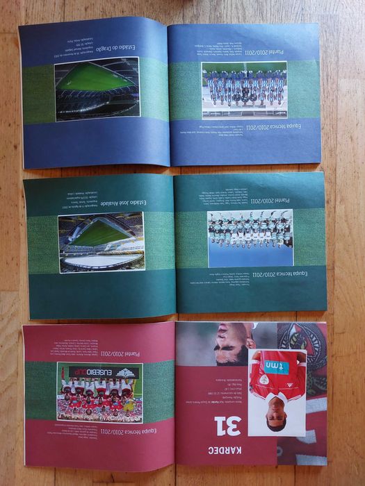 Cadernetas de cromos do Benfica, Sporting e do Porto