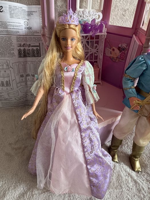 Barbie roszpunka z akcesoriami