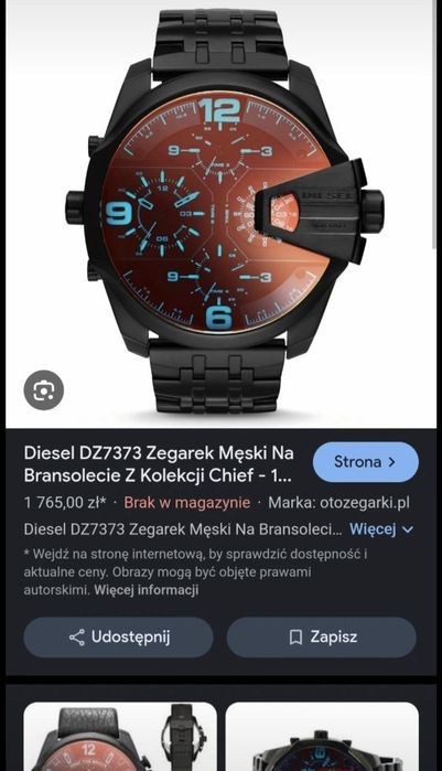 Zegarek męski DIESEL