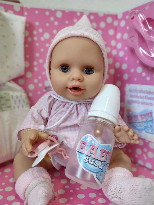 Інтерактивний пупс 6006 Berjuan Susu Nina з аксесуарами, 38 см