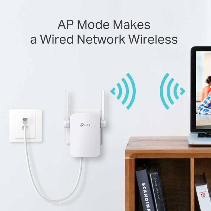 Новый Mesh усилитель ретранслятор Wi-Fi сигнала Tp link RE305 AC1200