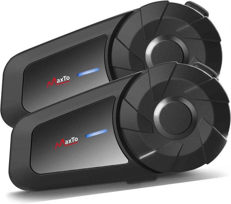 Мотоциклетная Bluetooth-гарнитура MAXTO, MX1 для двух мотоциклистов