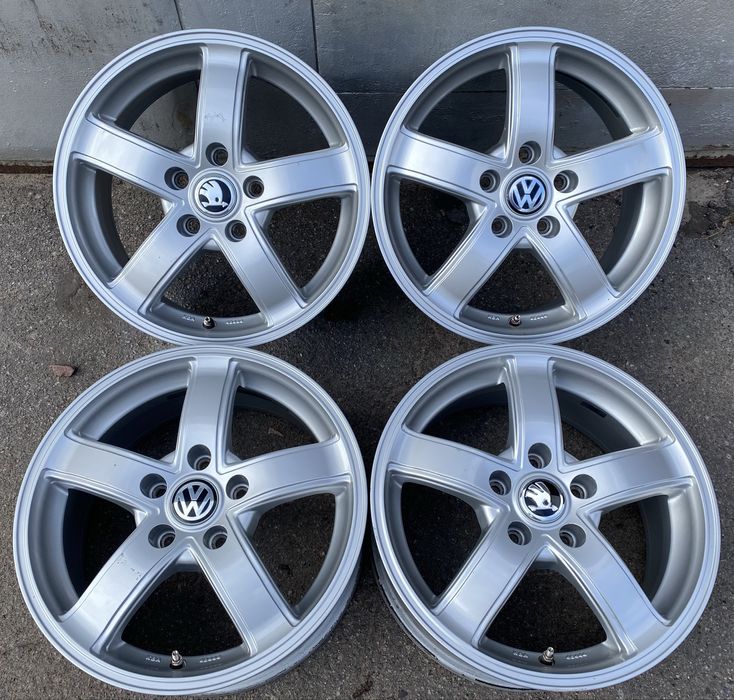 Диски 5/112 r16 комплект Skoda Octavia, Superb, VW Golf, Caddy, Touran