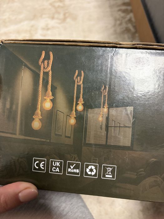 Вінтажна  лампа  Едісон Е27 Edison