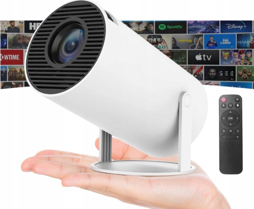 Projektor LED Przenośny Android Konsola 2w1